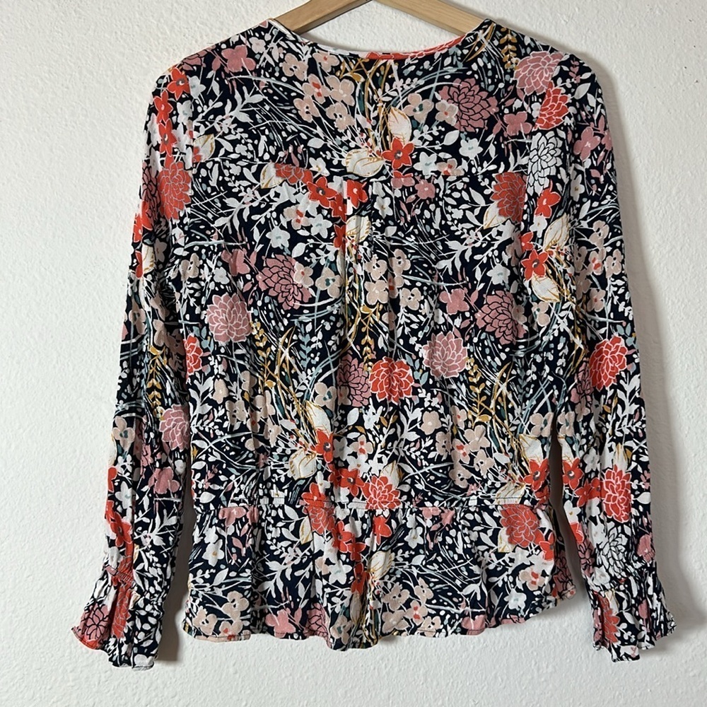 Anthropologie Maeve Floral Print Peasant Multicolor Sz. S - Picture 7 of 8